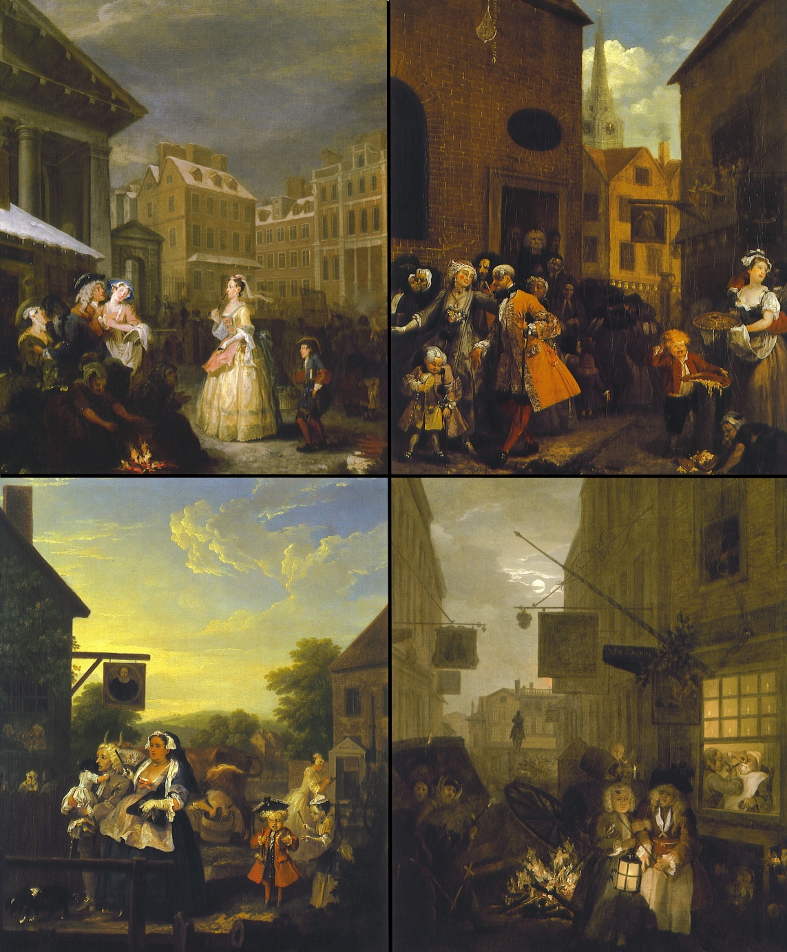 The Four Times of Day